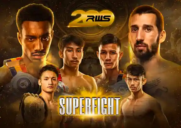 Rising Stars Muay Thai fight banner